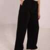 Long Wide Melton ( Black )
