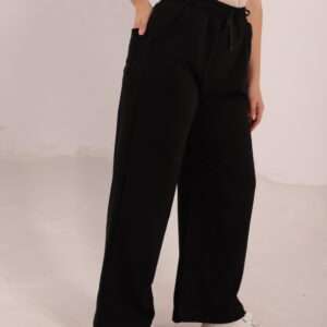 Long Wide Melton ( Black )