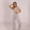 ⁦Wide Leg Melton ( Fanky ) ( Gray )⁩ - الصورة ⁦26⁩