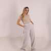⁦Wide Leg Melton ( Fanky ) ( Gray )⁩ - الصورة ⁦25⁩