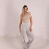 ⁦Wide Leg Melton ( Fanky ) ( Gray )⁩ - الصورة ⁦24⁩