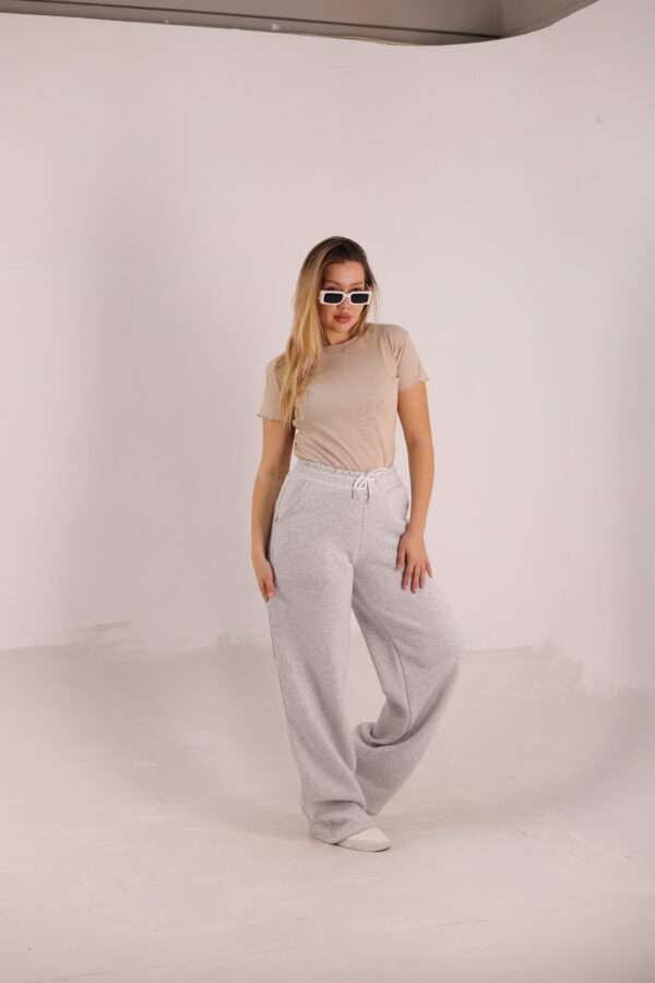 Wide Leg Melton ( Fanky ) ( Gray ) - Image 24