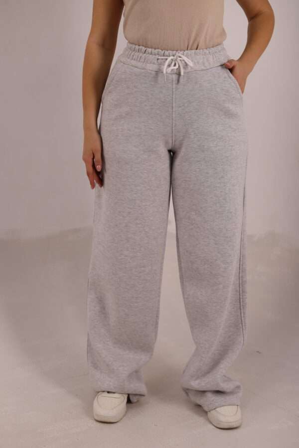 Wide Leg Melton ( Fanky ) ( Gray ) - Image 12
