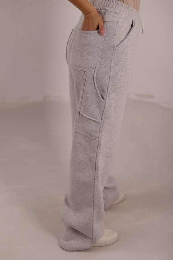 Wide Leg Melton ( Fanky ) ( Gray ) - Image 10