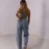 Long Wide Jeans ( Ice Blue ) - Image 5
