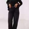 Wide Leg Jeans ( Gray ) - Image 21