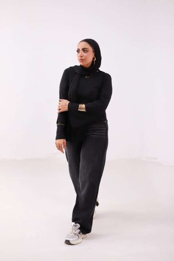 Wide Leg Jeans ( Gray ) - Image 18