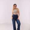 ⁦Wide Leg Jeans ( Navy Blue )⁩ - الصورة ⁦17⁩