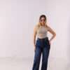 ⁦Wide Leg Jeans ( Navy Blue )⁩ - الصورة ⁦15⁩