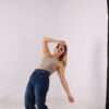 ⁦Wide Leg Jeans ( Navy Blue )⁩ - الصورة ⁦12⁩