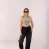 Wide Leg Jeans ( Gray ) - Image 17