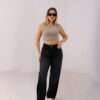 Wide Leg Jeans ( Gray ) - Image 14
