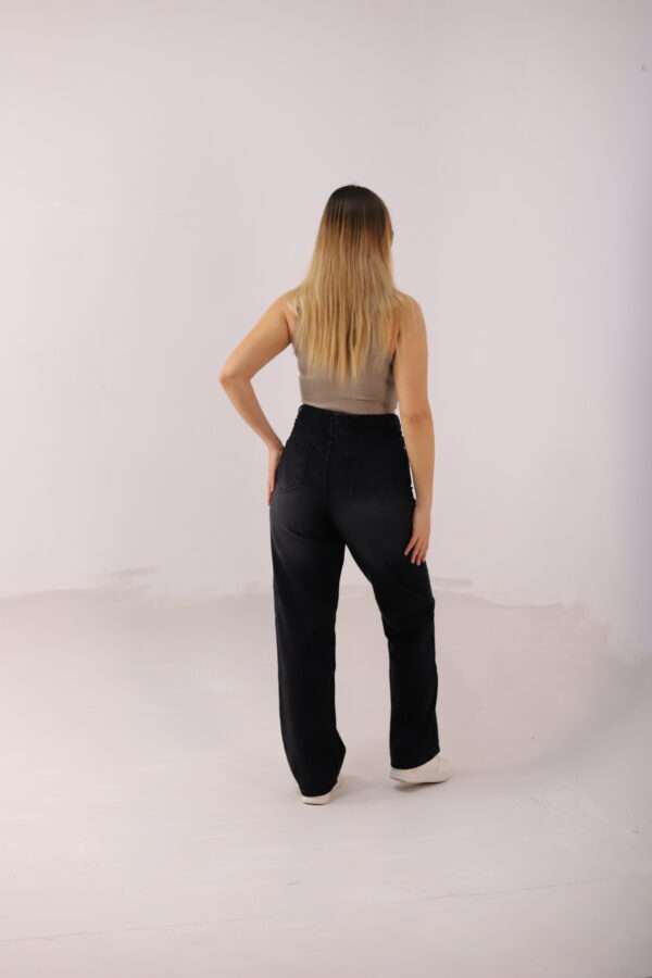Wide Leg Jeans ( Gray ) - Image 8