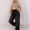 Wide Leg Jeans ( Gray ) - Image 4