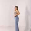 ⁦Wide Leg Jeans ( Open Leg ) ( Ice Blue )⁩ - الصورة ⁦19⁩