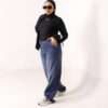 ⁦Oversize Jeans ( Dark Tint )⁩ - الصورة ⁦3⁩