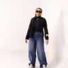 ⁦Oversize Jeans ( Dark Tint )⁩ - الصورة ⁦10⁩
