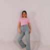 ⁦Wide Leg Jeans ( Light Blue Tint )⁩ - الصورة ⁦10⁩