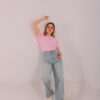 ⁦Wide Leg Jeans ( Light Blue Tint )⁩ - الصورة ⁦8⁩