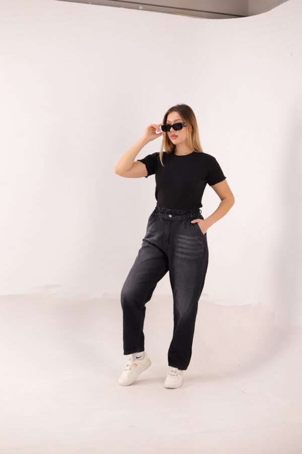 Slouchy Stretch Jeans ( Gray ) - Image 18
