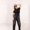 Slouchy Stretch Jeans ( Gray ) - Image 16