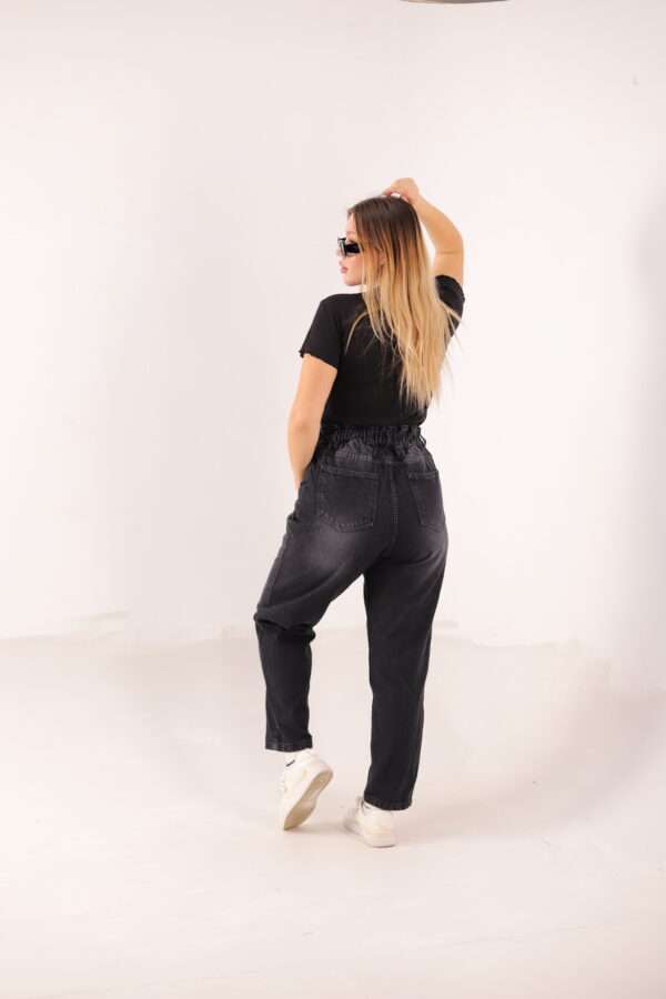 Slouchy Stretch Jeans ( Gray ) - Image 9