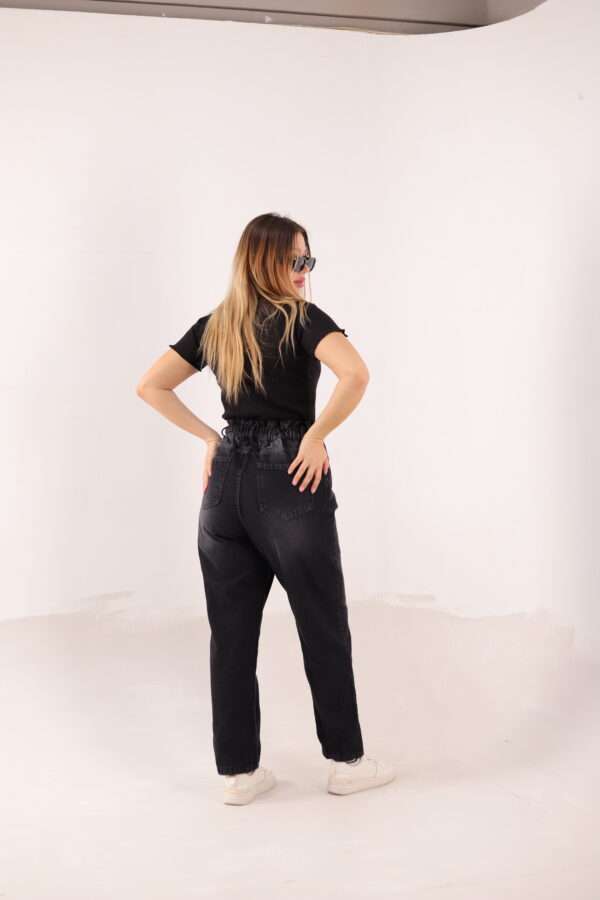 Slouchy Stretch Jeans ( Gray ) - Image 6