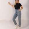 ⁦Slouchy Stretch Jeans ( Tint )⁩ - الصورة ⁦9⁩
