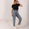 ⁦Slouchy Stretch Jeans ( Tint )⁩ - الصورة ⁦5⁩