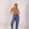 ⁦Slouchy Stretch Jeans ( Blue )⁩ - الصورة ⁦16⁩