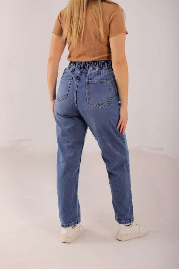 Slouchy Stretch Jeans ( Blue ) - Image 2